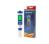 Misuratore TDS Digitale, 5 in 1 Salinità EC TDS Temp PH Meter Qualità dell'acqua PH Tester Controllo APP for acquario Piscina Fish Tank