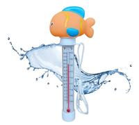 Misuratore Temperatura Piscina - Lettura Semplice Galleggiante con Cordino | Accessori per Vasca da Bagno Animale Resistente alla Rottura per Vasche Idromassaggio e Acquario Interno