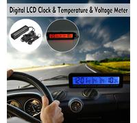 Misuratore Termometro Auto Universale Orologio Digitale Temperatura InternoEster