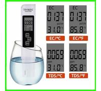 MISURATORE TESTER DIGITALE TDS PER DUREZZA INQUINAMENTO ACQUA PISCINA ACQUARIO