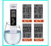 MISURATORE TESTER DIGITALE TDS PER DUREZZA INQUINAMENTO ACQUA PISCINA ACQUARIO