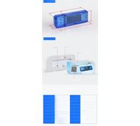 Misuratore Tester In Linea USB per Tensione Corrente Capacità Alimentazione e S