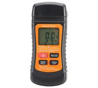 Misuratore Umidità del Legno Digitale 2in1 con Doppia Punta, Portatile e Preciso - Rilevazione Veloce Umidità e Temperatura, Ideale per Falegnami e Controllo Materiali