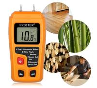 Misuratore Umidità Legno Betulla Misuratore Umidità Test Umidità Due Perni Le