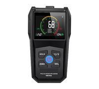 Misuratore Umidità, Misuratore di umidità induttivo for legname Cartongesso Muratura Legno tenero Legno duro Rilevamento del contenuto d'acqua Rilevatore di umidità for legno senza contatto