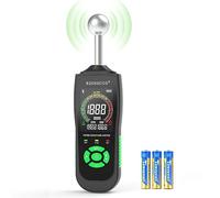 Misuratore Umidità Muri, RDINSCOS Rilevatori Di Umidità Igrometro Professionale Senza Ago con Funzione di Allarme Analisi Della Profondità di 0-19 mm,per Parete, Legno,Intonaco,Muratura (MT68)