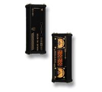 Misuratore VU analogico doppio con microfono stereo retroilluminato RGB, display del livello sonoro for sistemi audio domestici, 9 colori/4 modalità commutabili, for decorazione da tavolo