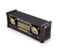 Misuratore VU Attivato dal Suono, con Microfono Stereo con Retroilluminazione RGB, Indicatore del Livello Audio da Tavolo, per Sistemi Audio Domestici