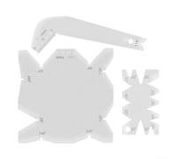 Misuratori di angolo del bit del trapano dell'acciaio inossidabile di progettazione 3PCS innovativi per soluzioni complete di misura