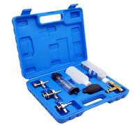 Misuratori di compressione - Rilevatore di perdite di combustione | Tester per guarnizioni della testata, strumento diagnostico del motore per auto, camion, trattori e macchine edili | Kit completo