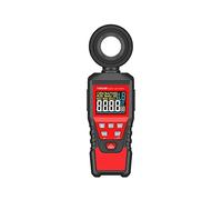 Misuratori di luce, Contatore delluminio portatile dell illuminamento del misuratore dell illuminamento di alta precisione 10000 0Lux, Strumento di misurazione della temperatura ambientabile del palma