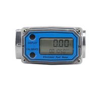 Misuratori di Portata, Misuratore di flusso della turbina Metro del flusso di carburante digitale 25 misuratore di flusso della turbina digitale for misurare il cherosene diesel a benzina(X1)
