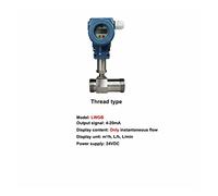 Misuratori di Portata, Trasmettitore del sensore del misuratore di flusso della turbina liquida 4-20 MA 24VDC for acqua olio commestibile metanolo birra diesel a benzina alcol il latte(LWGB-DN50)
