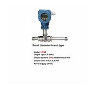 Misuratori di Portata, Trasmettitore del sensore del misuratore di flusso della turbina liquida 4-20 MA 24VDC for acqua olio commestibile metanolo birra diesel a benzina alcol il latte(LWGB-DN10)