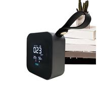 Misuratori di qualità 'aria interna, Monitor di qualità 'aria portatile | Misuratore di umidità portatile display LED Tipo C Carica con | Strumento di rilevamento polvere