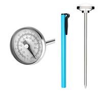 Misuratori di temperatura bimetallici per alimenti, sonde multifunzione, design per letture accurate in barbecue all'aperto e uso in cucina, facile da pulire