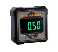 Misuratori digitali professionali di angoli di progettazione impermeabile piccolo misuratore digitale display LCD per uso industriale e domestico riparazione uomo di precisione manometri