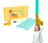 Misurazione Altezza Bambini - Metro da Parete Magnetico 180 cm,Righello Magnetico Murale Decorativo per Ragazze e Ragazzi Cameretta Casa Aula
