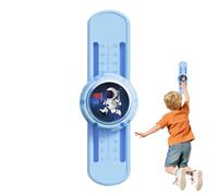 Misurazione 'altezza per bambini, a forma di giraffa, grafico da parete per bambini, con contatore vocale, monitoraggio della crescita senza fori, per casa, soffitto, piastrelle di ceramica