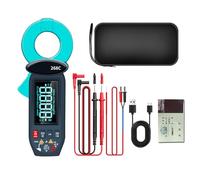 Misurazione avanzata del morsetto elettrico della corrente di dispersione Caratteristiche di memorizzazione dei dati Trasferimento USB e funzionalità di gamma automatica Misuratore di corrente di