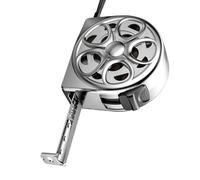 Misurazione del nastro adesivo in acciaio inossidabile: nastro di bloccaggio istantaneo con design cavo, strumento di misurazione anti-caduta | Strumento di misurazione di precisione per ingegneria