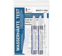 Misurazione della durezza dell'acqua, set di test di durezza tedesca, soluzione di titolazione, morbida, media, dura, titolazione, campo di misurazione 0-30 °C, controllo del calcare (2 x 15 ml)