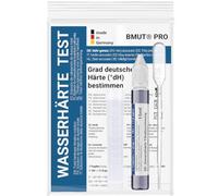 Misurazione della durezza dell'acqua, set di test di durezza tedesca, soluzione di titolazione, morbida, media, dura, titolazione, campo di misurazione 0-30 °C, controllo del calcare (1 x 15 ml)