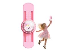 Misurazione dell'altezza per bambini, contatore di salti con voce touch, righello per la crescita a forma di giraffa, senza fori, per attrezzature per esercizi per ragazzi e ragazze, casa, soffitto
