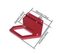 Misurazione Layout Angolo Scrittore Lega di Alluminio Righello Anodizzato Alta D