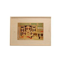 Misure antiche del sistema componente 136 T. di approssimativamente 37 x 27 x 5 componenti di cm delle particelle elementari delle pietre di legno