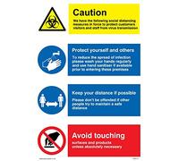 Misure sociali di distanza per il commercio al dettaglio e le imprese