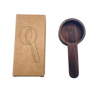 Misurini in legno Cucchiaio da tavola Misurini da caffè con manico lungo/corto per chicchi macinati Tè in polvere o farina Misurino da caffè durevole per ingredienti secchi