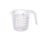 Misurini in plastica da 250/500/1000 ml con manico ispessito - Becher graduato for una misurazione accurata dei liquidi(500mlx1PCS)