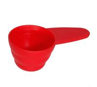 Misurini per caffè, farina, zucchero, latte in polvere, in plastica, con misure accurate da 8 g, 10 g, 12 g, colore rosso