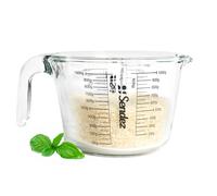 Misurino 1L Con Manico In Vetro Borosilicato Brocca Per Dosaggio Contenitore
