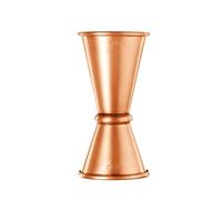 misurino cocktail Doppio cocktail Jigger, 4,75 pollici, da 0,5 once a 2(Copper 15ml 22ml)