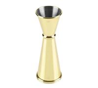 misurino cocktail Doppio cocktail Jigger, 4,75 pollici, da 0,5 once a 2(Gold 1oz 2oz)