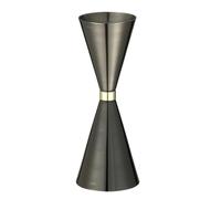 misurino cocktail Doppio cocktail Jigger Bar Cocktail Dosatore Liquore Misurino Martini Barra degli strumenti for misurare(RingBlack 60 90ml)