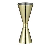 misurino cocktail Doppio cocktail Jigger Bar Cocktail Dosatore Liquore Misurino Martini Barra degli strumenti for misurare(Ring Gold 30 45ml)
