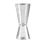 Misurino Cocktail Jigger a doppia testa in plastica for cocktail Bar, misuratore for, 10 ml/20 ml(20 40ml)
