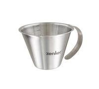 Misurino con parte graduata all'interno 250 ml in acciaio. 10x5x7,5cm