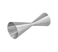 Misurino da bar in acciaio inossidabile 304, per cocktail a doppia scala da 30/60 ml e 45/90 ml, per uso domestico e professionale, per mixer per bevande durevoli (60/90 ml)