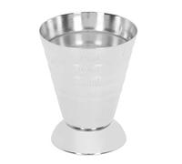 Misurino da Bar in Acciaio Inox 304 3 Scale Graduazioni Accurate - Misura Precisa per Cocktail, e Mixer Professionali (Luce brillante)