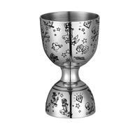 Misurino da cocktail a cono Bar Bell Jigger Cocktail, acciaio inossidabile commerciale 2oz. / 1 oncia. Accessori for barra strumenti di misurazione(Color 9)