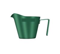 Misurino for caffè espresso da 2 pezzi, bicchierini for salsa for in acciaio inossidabile con manico for dessert di bistecca al per Latte con Coperchio(Dark green)