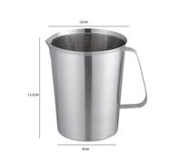 Misurino in acciaio 500ml / 700ml / 1000ml per uso per preciso di ricette
