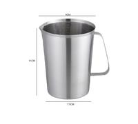 Misurino in acciaio 500ml / 700ml / 1000ml per uso per preciso di ricette