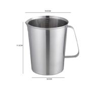 Misurino in acciaio 500ml / 700ml / 1000ml per uso per preciso di ricette