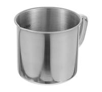 Misurino in Acciaio Inossidabile 500ml Linee Graduate Argento | Liquidi e Ingredienti Solidi, Parete Esterna Liscia, Facile Pulizia, per Forno e Ricerca