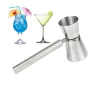 Misurino in acciaio inox, misurino per cocktail, liquori, bevande, per baristi, per casa, picnic, feste, professionisti, appassionati di barbecue
